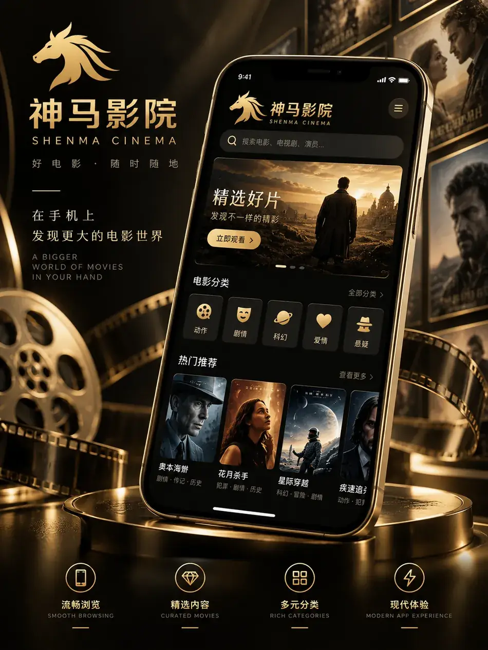 神马影院APP栏目主题视觉
