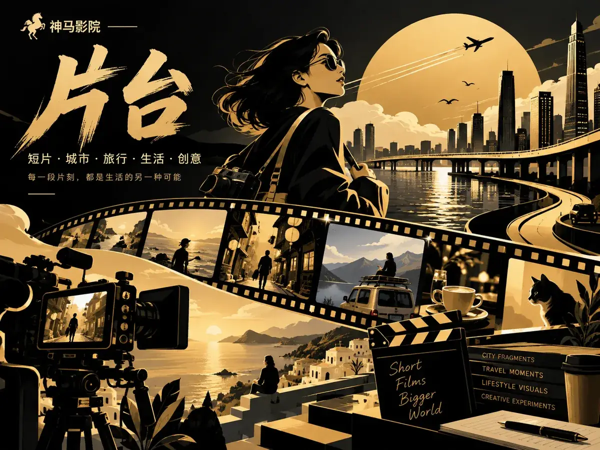 短片放映栏目主题视觉